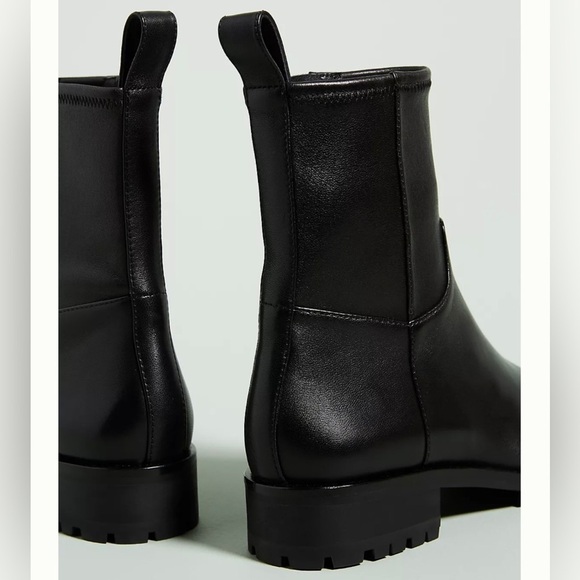 Loeffler Randall Dakota Lug-Sole Slim Ankle Boot In Black Leather, Size 6.5 - Picture 3 of 12